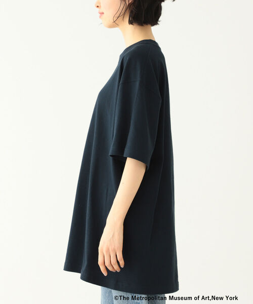 BEAMS BOY（ビームスボーイ）の「THE MET × BEAMS BOY / MINI LOGO T（Tシャツ/カットソー・レディース・ネイビー/オフホワイト・X-LARGE）」の14枚目の写真