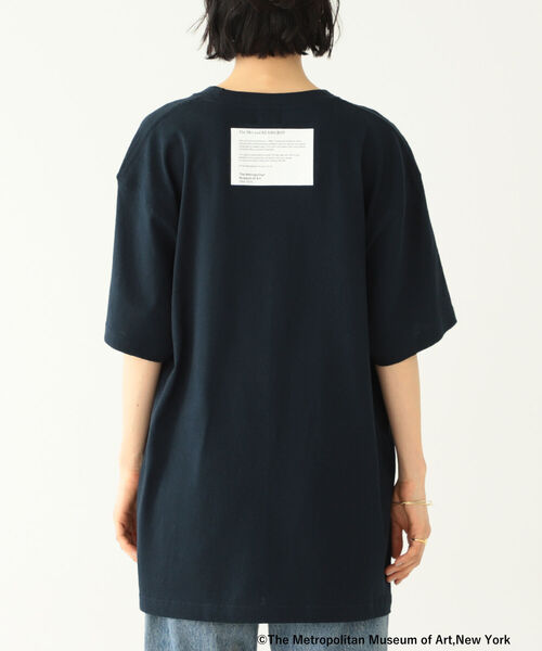 BEAMS BOY（ビームスボーイ）の「THE MET × BEAMS BOY / MINI LOGO T（Tシャツ/カットソー・レディース・ネイビー/オフホワイト・X-LARGE）」の13枚目の写真