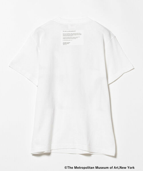 BEAMS BOY（ビームスボーイ）の「THE MET × BEAMS BOY / MINI LOGO T（Tシャツ/カットソー・レディース・ネイビー/オフホワイト・X-LARGE）」の9枚目の写真