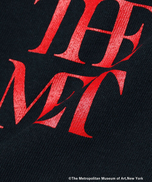 BEAMS BOY（ビームスボーイ）の「THE MET × BEAMS BOY / MINI LOGO T（Tシャツ/カットソー・レディース・ネイビー/オフホワイト・X-LARGE）」の6枚目の写真