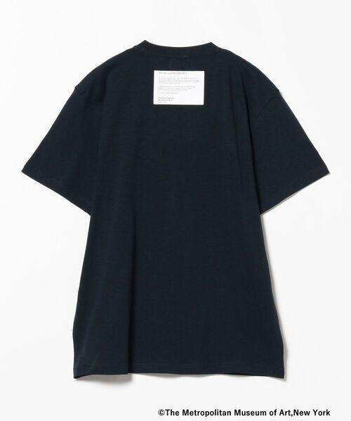 BEAMS BOY（ビームスボーイ）の「THE MET × BEAMS BOY / MINI LOGO T（Tシャツ/カットソー・レディース・ネイビー/オフホワイト・X-LARGE）」の18枚目の写真
