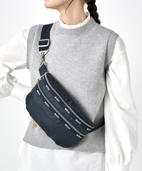 レスポ  ESSENTIAL BELT BAGダークブルー C  ベルトバック レスポートサック LeSportsac ESSENTIAL BELT BAG （ダーク