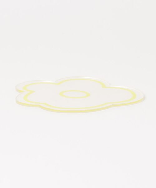 Made in I（メイドインアイ）の「アクリルフラワーモチーフコースター（ランチョンマット/テーブルウェア・レディース・ピンク/イエロー/オレンジ/ブルー/グリーン・FREE）」の6枚目の写真