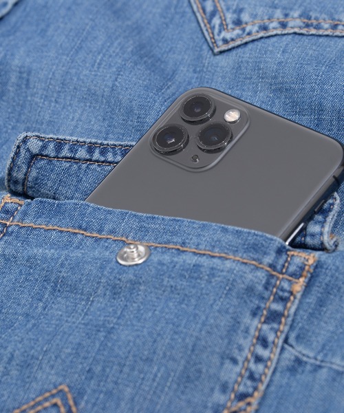 Wrangler（ラングラー）の「［Wrangler ラングラー］Women’s Western Denim Snap Dress ウエスタン デニム シャツ ワンピース（シャツワンピース・レディース・ライトインディゴブルー・S/L/M）」の11枚目の写真