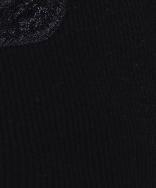 mysty woman（ミスティウーマン）の「シームレスレースタンク 269699（タンクトップ・レディース・ブラック/ラベンダー/モカ/ホワイト/ライトグリーン・FREE）」の22枚目の写真