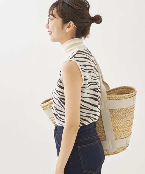 plage（プラージュ）の「W JACQUARD プルオーバー◆（ニット/セーター・レディース・ホワイト/グレー・FREE）」の17枚目の写真