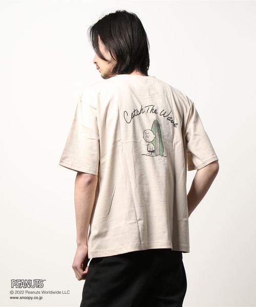 JAM & LINK(ジャムアンドリンク)の「PEANUTS / ピーナッツ 半袖Tシャツ(Tシャツ/カットソー・メンズ・B/C/D/A・M/L)」の3枚目の写真