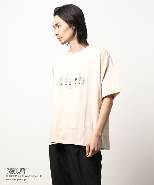 JAM & LINK(ジャムアンドリンク)の「PEANUTS / ピーナッツ 半袖Tシャツ(Tシャツ/カットソー・メンズ・B/C/D/A・M/L)」の1枚目の写真