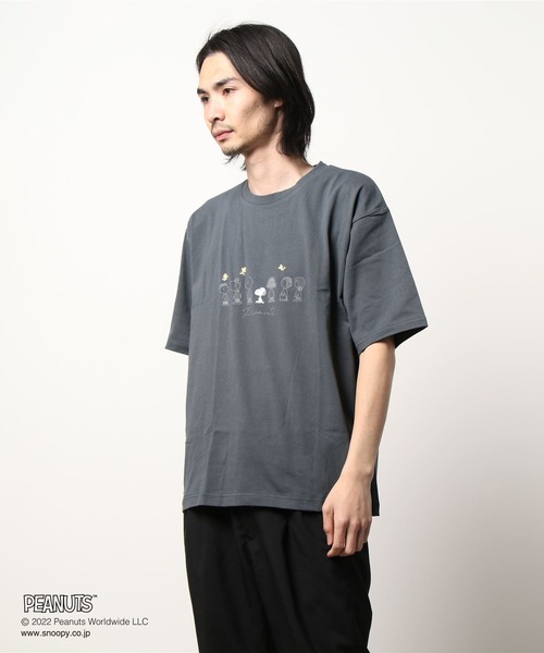 JAM & LINK(ジャムアンドリンク)の「PEANUTS / ピーナッツ 半袖Tシャツ(Tシャツ/カットソー・メンズ・B/C/D/A・M/L)」の4枚目の写真