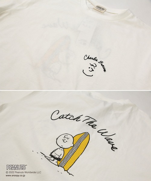 JAM & LINK(ジャムアンドリンク)の「PEANUTS / ピーナッツ 半袖Tシャツ(Tシャツ/カットソー・メンズ・B/C/D/A・M/L)」の10枚目の写真
