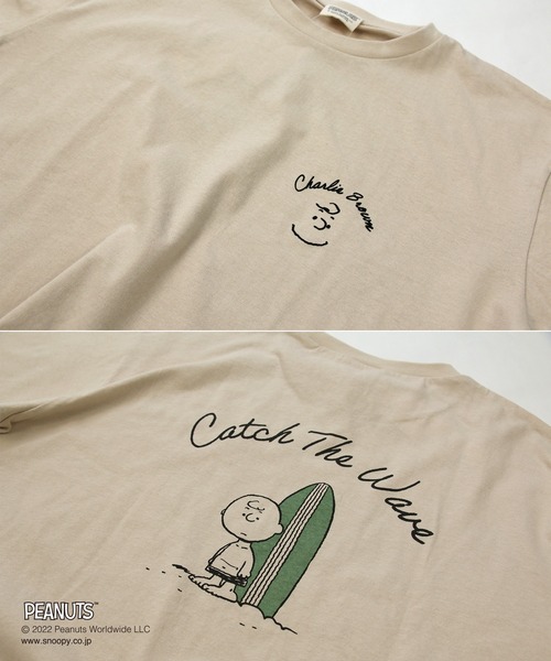 JAM & LINK(ジャムアンドリンク)の「PEANUTS / ピーナッツ 半袖Tシャツ(Tシャツ/カットソー・メンズ・B/C/D/A・M/L)」の6枚目の写真
