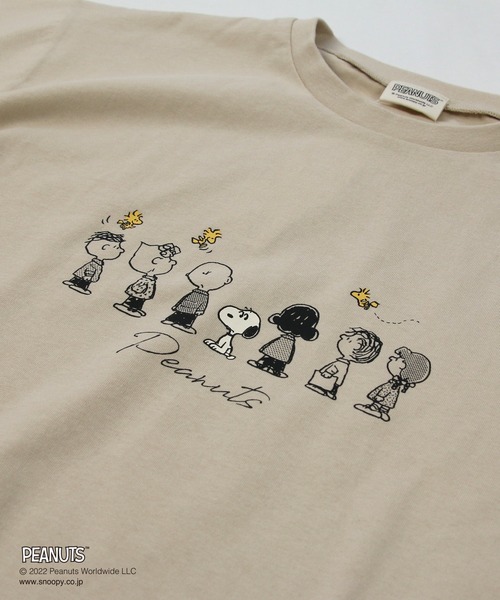 JAM & LINK(ジャムアンドリンク)の「PEANUTS / ピーナッツ 半袖Tシャツ(Tシャツ/カットソー・メンズ・B/C/D/A・M/L)」の7枚目の写真