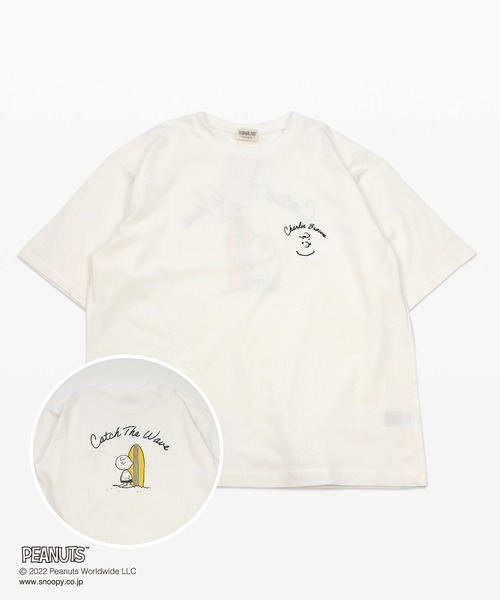 JAM & LINK(ジャムアンドリンク)の「PEANUTS / ピーナッツ 半袖Tシャツ(Tシャツ/カットソー・メンズ・B/C/D/A・M/L)」の11枚目の写真