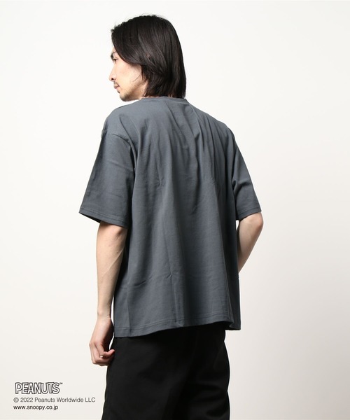 JAM & LINK(ジャムアンドリンク)の「PEANUTS / ピーナッツ 半袖Tシャツ(Tシャツ/カットソー・メンズ・B/C/D/A・M/L)」の15枚目の写真