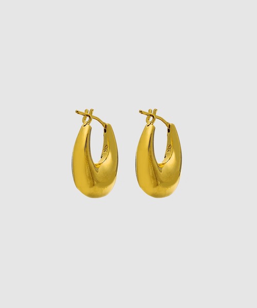 SOPHIE BUHAI（ソフィーブハイ）の「Gold Small Etruscan Hoops（ピアス（両耳用）・レディース・ゴールド系その他・ONESIZE）」の2枚目の写真