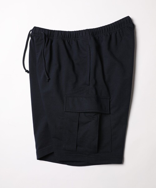 FREAK'S STORE（フリークスストア）の「WEB限定 スウェットカーゴショーツ/イージーパンツ/ワイドカーゴショーツ（カーゴパンツ・メンズ・アッシュグレー/ブラック/ダークグリーン/ネイビー・SMALL/MEDIUM/LARGE）」の7枚目の写真