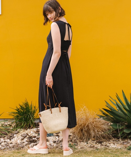 バックシャンノースリーブワンピース（ワンピース）｜Cheek（チーク