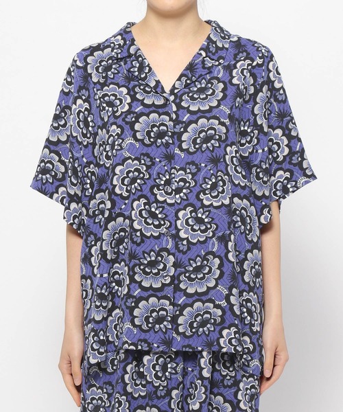 PAGEBOY（ページボーイ）の「モードアロハシャツ / セットアップ対応（シャツ/ブラウス・レディース・オフホワイト/ターコイズブルー/パープル系その他・FREE）」の18枚目の写真