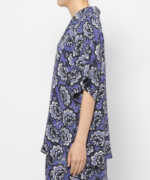 PAGEBOY（ページボーイ）の「モードアロハシャツ / セットアップ対応（シャツ/ブラウス・レディース・オフホワイト/ターコイズブルー/パープル系その他・FREE）」の19枚目の写真