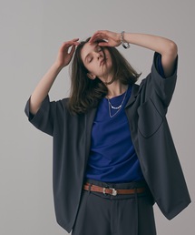 Oversized Piping Opencolor Shirts / オーバーサイズパイピングオープンカラーシャツ