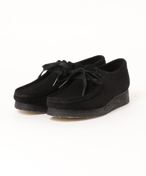 Clarks(クラークス)の「Clarks | WALLABEE BLACK WOMEN(その他シューズ・レディース・ブラック・4h/4/5)」の1枚目の写真