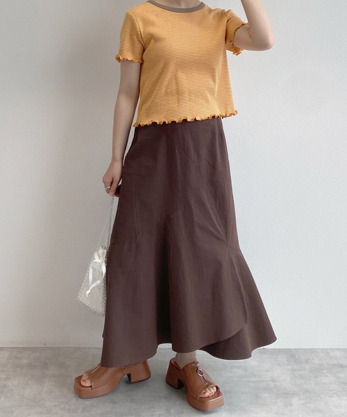 w closet（ダブルクローゼット）の「リングジッパーミュール（サンダル・レディース・ブラウン/ブラック/ホワイト・M/L）」の10枚目の写真