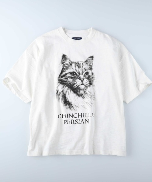 BACK NUMBER(バックナンバー)の「【BACK NUMBER】アニマルプリントTシャツ(Tシャツ/カットソー・メンズ・ライトグレー/ホワイト/ブラック・L/M/XL)」の2枚目の写真