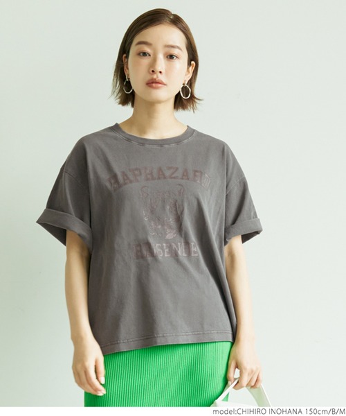 coca(coca)(コカ)の「ビンテージライクピグメントTee(Tシャツ/カットソー・レディース・A/B・M/L)」の10枚目の写真