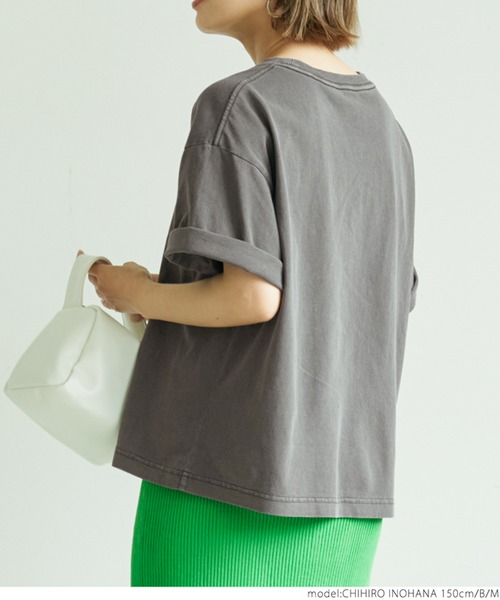 coca(coca)(コカ)の「ビンテージライクピグメントTee(Tシャツ/カットソー・レディース・A/B・M/L)」の12枚目の写真