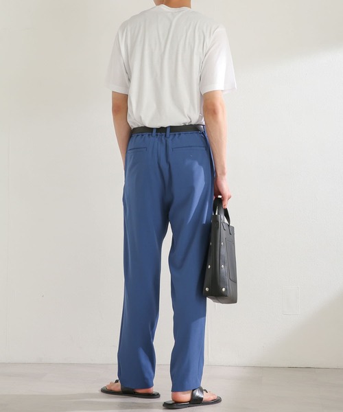 SENSE OF PLACE by URBAN RESEARCH（センスオブプレイスバイアーバンリサーチ）の「オーガニックコットンシシュウTシャツ(5分袖)（Tシャツ/カットソー・メンズ・ライトブルー/ホワイト/ブラック/グリーン・LARGE/MEDIUM）」の11枚目の写真