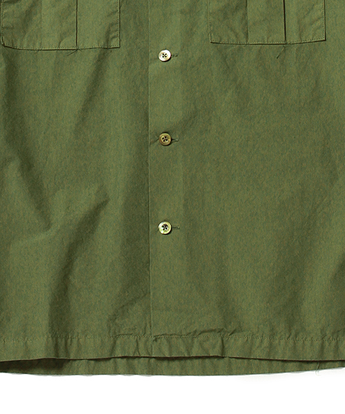 BEAMS(ビームス)の「VAPORIZE / オーバーダイ ミリタリー 半袖シャツ(シャツ/ブラウス・メンズ・カーキ/オリーブ/ネイビー・SMALL/LARGE/MEDIUM/X-LARGE)」の16枚目の写真