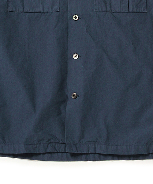 BEAMS(ビームス)の「VAPORIZE / オーバーダイ ミリタリー 半袖シャツ(シャツ/ブラウス・メンズ・カーキ/オリーブ/ネイビー・SMALL/LARGE/MEDIUM/X-LARGE)」の9枚目の写真