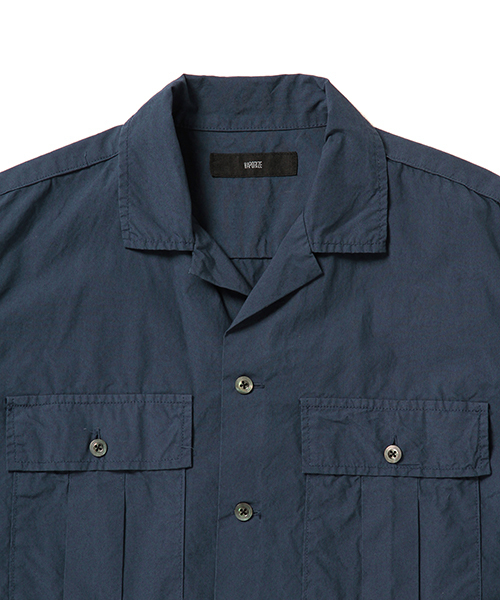 BEAMS(ビームス)の「VAPORIZE / オーバーダイ ミリタリー 半袖シャツ(シャツ/ブラウス・メンズ・カーキ/オリーブ/ネイビー・SMALL/LARGE/MEDIUM/X-LARGE)」の10枚目の写真