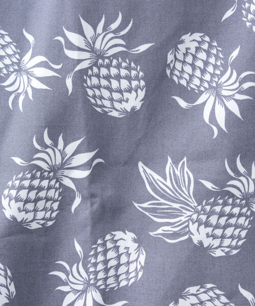 NOLLEY'S goodman(ノーリーズグッドマン)の「【Hilo Hattie/ヒロハッティ】Aloha Shirt Pineapplles アロハシャツ(シャツ/ブラウス・メンズ・ブルー系その他/ホワイト×ネイビー/グレー・M/L)」の12枚目の写真