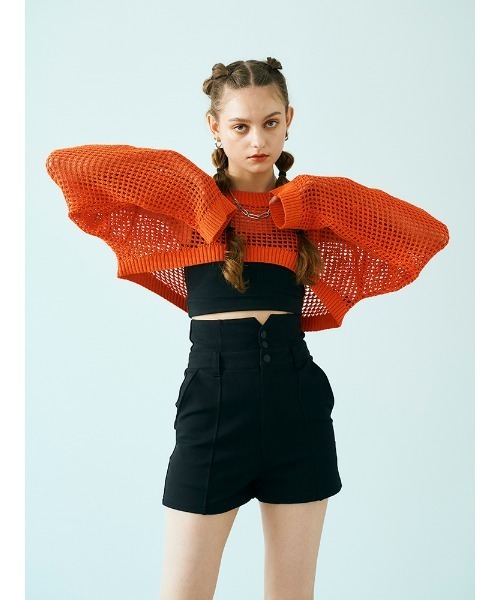 ENVYM(アンビー)の「H/WショートPT(その他パンツ・レディース・ブラック・S/M)」の4枚目の写真