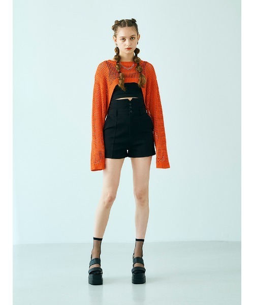 ENVYM(アンビー)の「H/WショートPT(その他パンツ・レディース・ブラック・S/M)」の5枚目の写真