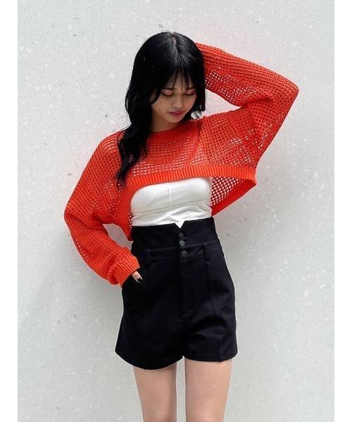 ENVYM(アンビー)の「H/WショートPT(その他パンツ・レディース・ブラック・S/M)」の14枚目の写真