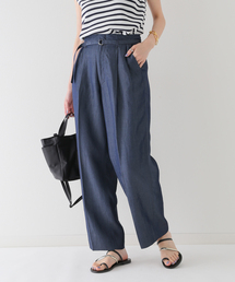 リヨセルデニムスラックス