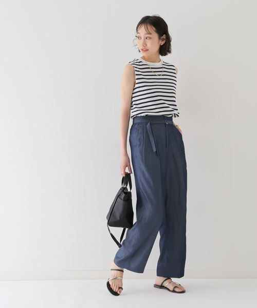 JOURNAL STANDARD relume（ジャーナルスタンダード　レリューム）の「リヨセルデニムスラックス（デニムパンツ・レディース・ネイビー・36/38）」の17枚目の写真