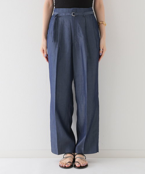 JOURNAL STANDARD relume（ジャーナルスタンダード　レリューム）の「リヨセルデニムスラックス（デニムパンツ・レディース・ネイビー・36/38）」の15枚目の写真