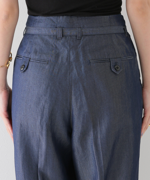 JOURNAL STANDARD relume（ジャーナルスタンダード　レリューム）の「リヨセルデニムスラックス（デニムパンツ・レディース・ネイビー・36/38）」の11枚目の写真