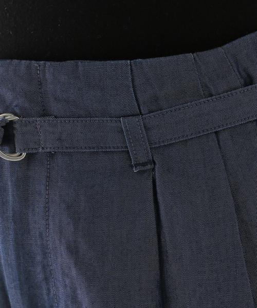 JOURNAL STANDARD relume（ジャーナルスタンダード　レリューム）の「リヨセルデニムスラックス（デニムパンツ・レディース・ネイビー・36/38）」の7枚目の写真