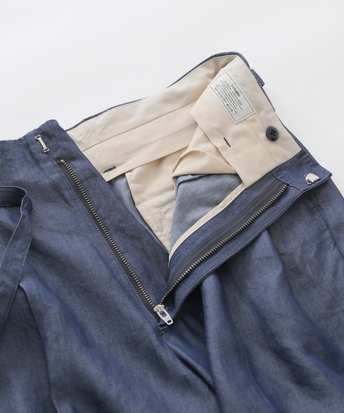 JOURNAL STANDARD relume（ジャーナルスタンダード　レリューム）の「リヨセルデニムスラックス（デニムパンツ・レディース・ネイビー・36/38）」の5枚目の写真