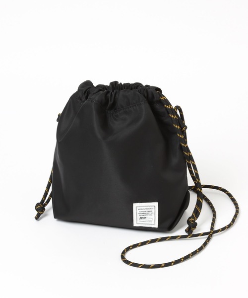 LEPSIM(レプシィム)の「ナイロンキンチャクショルダー 344083(ショルダーバッグ・レディース・オレンジ/カーキ/ブラック・ONE SIZE)」の6枚目の写真