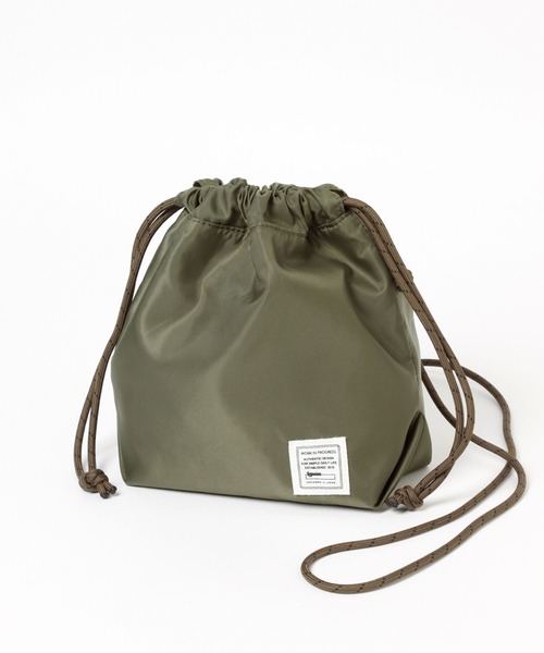 LEPSIM(レプシィム)の「ナイロンキンチャクショルダー 344083(ショルダーバッグ・レディース・オレンジ/カーキ/ブラック・ONE SIZE)」の8枚目の写真