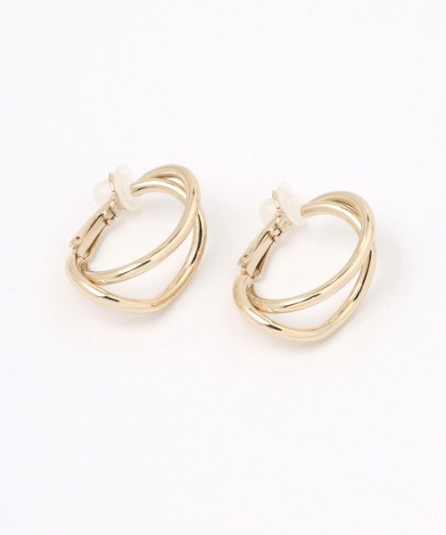 LAKOLE（ラコレ）の「ねじれフープイヤリング / 298761（イヤリング・レディース・その他1/その他2・FREE）」の2枚目の写真