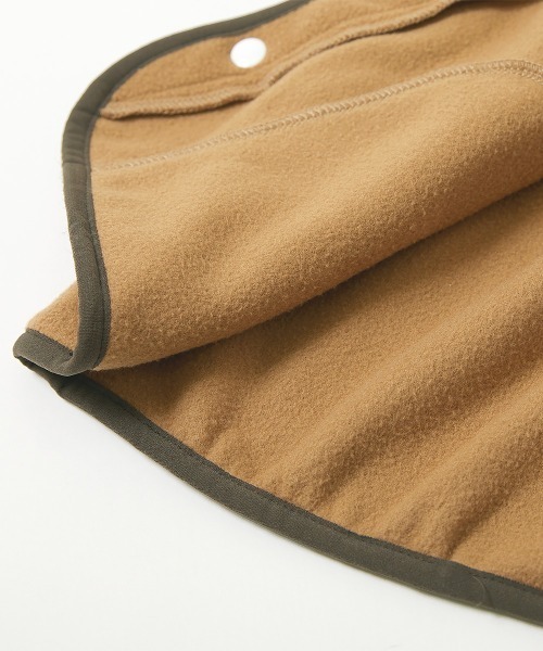 devirock（デビロック）の「エアリーフリース カーディガン（カーディガン/ボレロ・キッズ・カーキ/ライトブラウン/ピンクベージュ/スミクロ/サックスブルー系・110cm/100cm/120cm/130cm/140cm/150cm/160cm）」の18枚目の写真