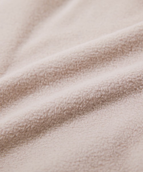 devirock（デビロック）の「エアリーフリース カーディガン（カーディガン/ボレロ・キッズ・カーキ/ライトブラウン/ピンクベージュ/スミクロ/サックスブルー系・110cm/100cm/120cm/130cm/140cm/150cm/160cm）」の7枚目の写真