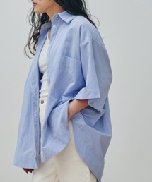 HANNE | オーバーサイズハーフシャツ(シャツ/ブラウス)