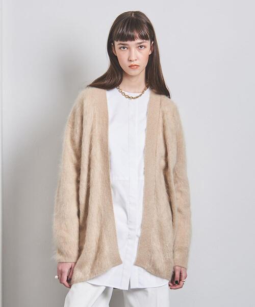 Ca Fur トップス United Arrows ノーカラー United Arrows ユナイテッドアローズ のファッション カーディガン カーディガン